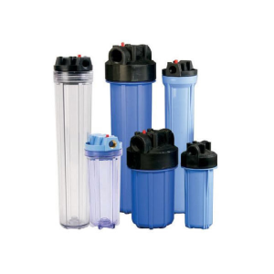 FILTER HOUSINGS  BLUE & CLEAR  (ALL SIZES)