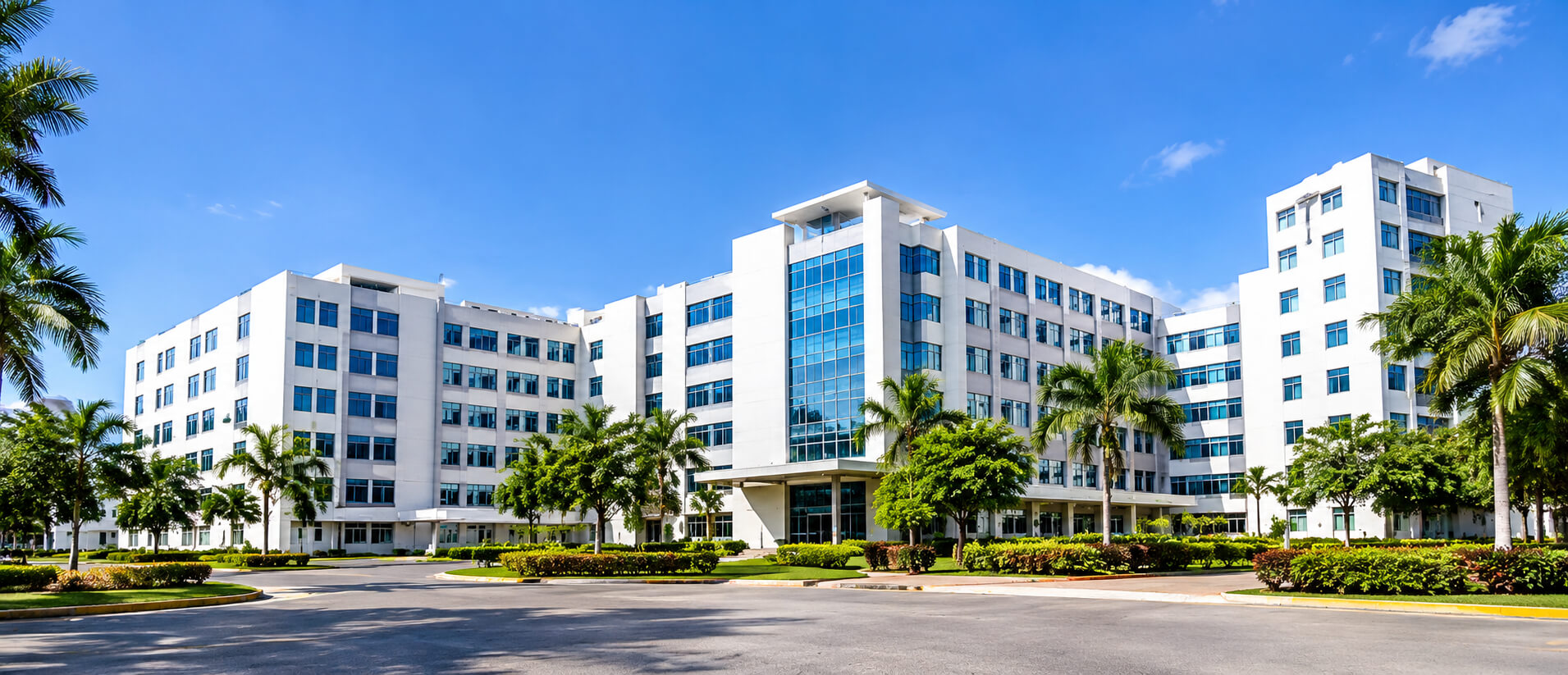 Hospital facade and medical facilities in Eastern Visayas