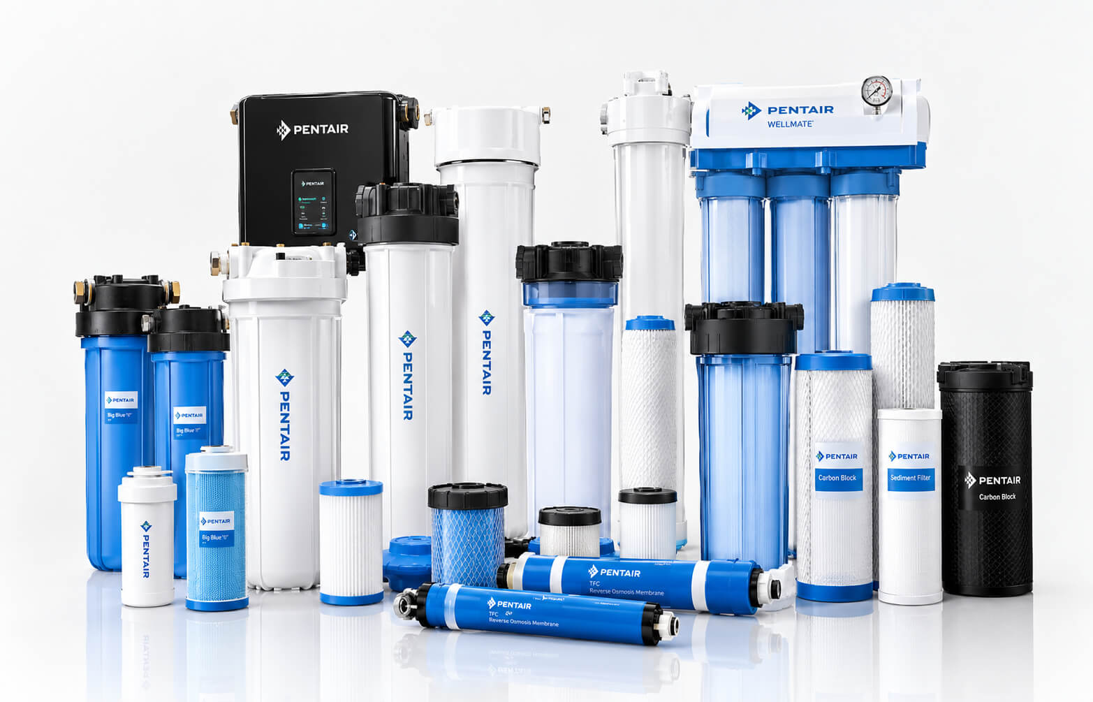 Home and commercial drinking water purification units