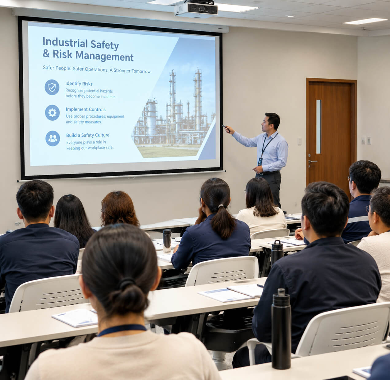 Technical training seminar presentation on water treatment standards